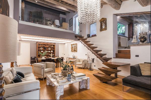 Penthouse in Monte Citorio.