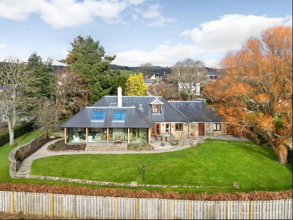 A beautifully presented low built home with fabulous views over Meldon and the moor in the