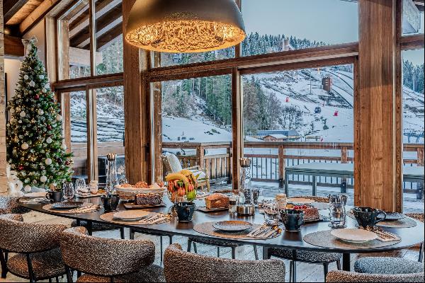 Luxury chalet on the shores of Lake Courchevel Le Praz.