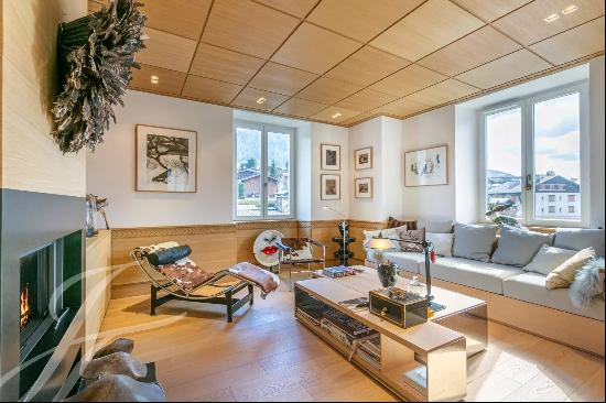 DUPLEX APARTMENT MEGEVE CENTER