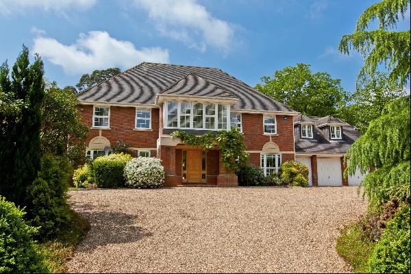 Substantial family home in the private Crown Estate with outdoor swimming pool and indoor 