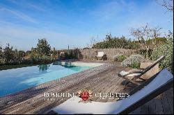 Tuscan Coast - SEA VIEW ESTATE WITH VINEYARDS FOR SALE CLOSE TO BOLGHERI