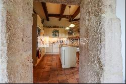 Manoir XVI century, guest house, views, barns, 5 acres, swimming pool, close to Duras