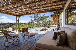 Newly-built house at the edge of the valley, surrounded by the Atlantic Forest