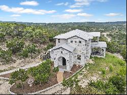 25.52 Acres in Dripping Springs with a Hilltop House & Cottage