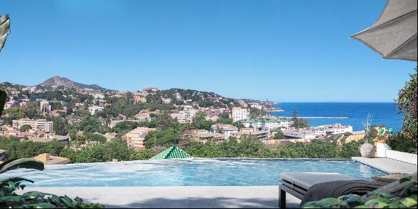 Impressive penthouse in the most exclusive area of Malaga, Monte Sancha