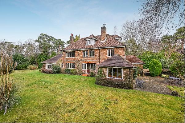A wonderful family home set in generous grounds approaching an acre in South Ascot with de