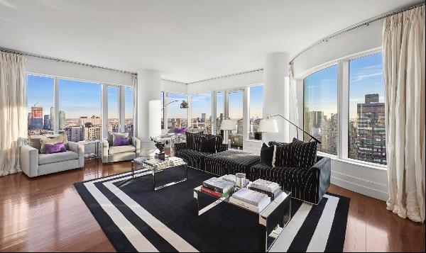 The Ultimate Billionaires Row Condo.Nestled on the corner of the 46th floor, this custom c