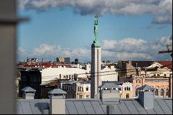Exclusive apartment above the roofs of Old Riga
