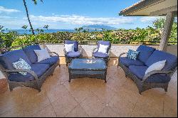 Expansive ocean views from this Wailea Kialoa gated residence