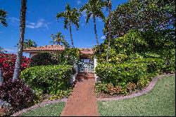 Expansive ocean views from this Wailea Kialoa gated residence