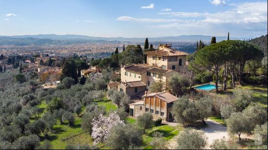 Heritage Villa with pool and view, Florence - Tuscany