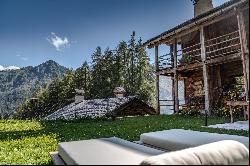 LUXURY RENTALS CHALET WITH MOUNTAIN VIEW ON THE DOLOMITES