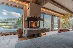 LUXURY RENTALS CHALET WITH MOUNTAIN VIEW ON THE DOLOMITES