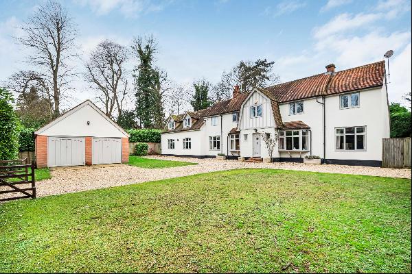 A superb, much-loved family home situated within easy reach of the village centre, River T