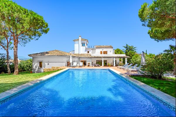 Beautiful, Mediterranean villa in Sotogrande Alto, Cadiz, Andalucia.