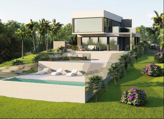 Villa under construction with panoramic views for sale in Son Gu, Palma de Mallorca 07000