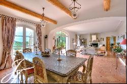 Elegant six-bedroom country property 3 minutes to Valbonne village