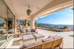 Sea view villa for rent near Mougins Village