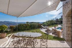 Sea view villa for rent near Mougins Village