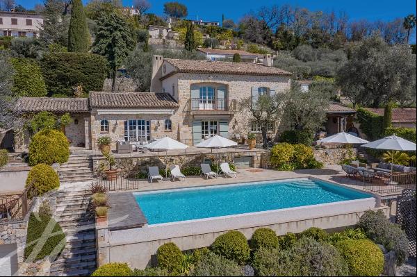 Chateauneuf de Grasse : Provençal villa for 8 people