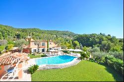 Grasse : Exceptional villa with sea views