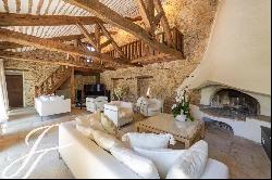 the Authentic Charm of an Old 18th Century Provencal Mill for Rent in La Colle sur Loup