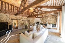 the Authentic Charm of an Old 18th Century Provencal Mill for Rent in La Colle sur Loup