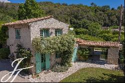 the Authentic Charm of an Old 18th Century Provencal Mill for Rent in La Colle sur Loup