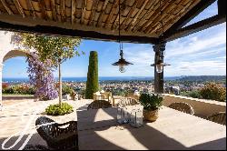 Rental Provencal House with Sea View in Vence