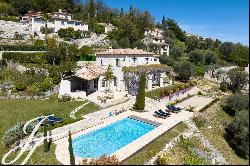 Rental Provencal House with Sea View in Vence