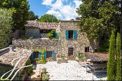 Former mill next to Vence village