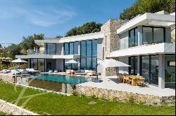 Modern villa with postcard view on the Mediterranean sea
