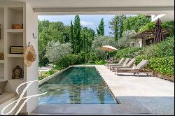 Designer villa with 3 bedrooms for rent in Chateauneuf-Grasse