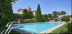 An exceptional estate, a historic and architectural gem for rent in Valbonne