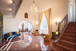 An exceptional estate, a historic and architectural gem for rent in Valbonne