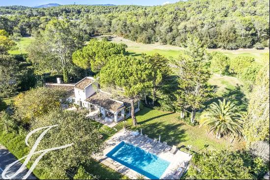 Villa for rent in Mougins overlooking the Golf Course