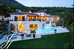 Prestigious villa on the heights of Tourrettes-sur-Loup for rent