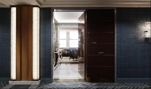 Own a piece of history at the Waldorf Astoria Residences New York. Residence 2209, crafted