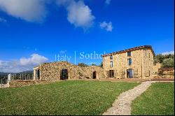 Enchanting farmhouse in Maremma overlooking the sea