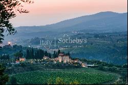 Historic, luxury estate in Greve in Chianti with breathtaking views