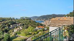 Sea view Luxury Penthouse in villa, Camogli, Genoa – Liguria