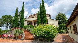 Villa La Rocca with lake view, Panicale, Perugia - Umbria