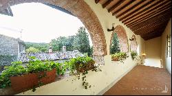 Stone hamlet with swimming pool, Casole d'Elsa, Siena - Tuscany