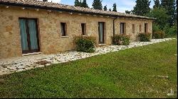 Stone hamlet with swimming pool, Casole d'Elsa, Siena - Tuscany