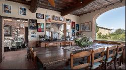 The Artist's House with pool, olive grove and views of Siena - Tuscany