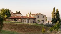 Country hamlet in Val d'Orcia, Sarteano, Siena - Tuscany