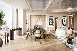 Modern Half-Floor Apartment, Rouge by Baccarat