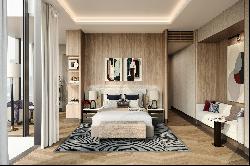 Modern Half-Floor Apartment, Rouge by Baccarat