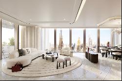 Exclusive Half-Floor Residence facing Burj Khalifa